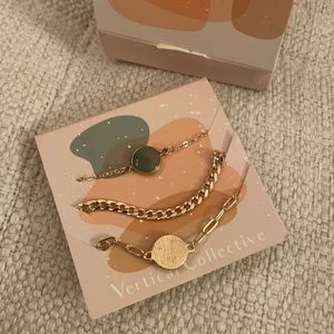 NWOT Vertical Collective Necklaces